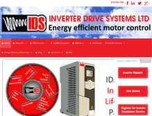 Tablet Screenshot of inverterdrivesystems.com